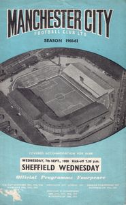 Manchester Ciy V Preston 1960 61 – City Til I Die