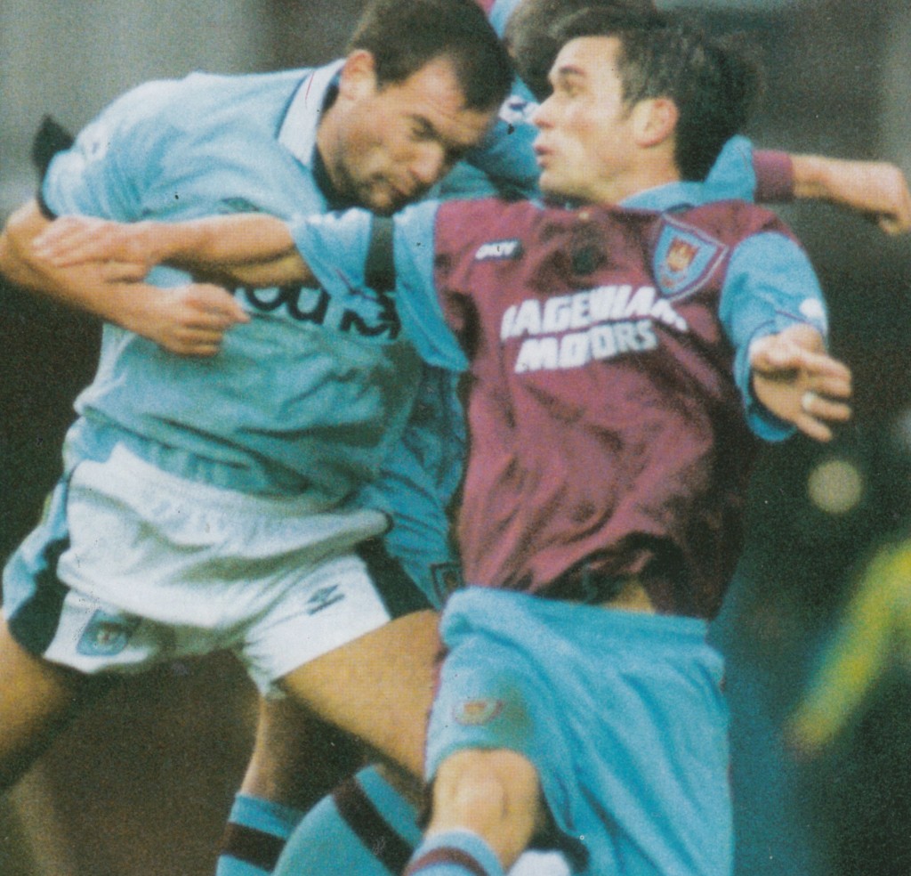 west ham 1995 centenary shirt