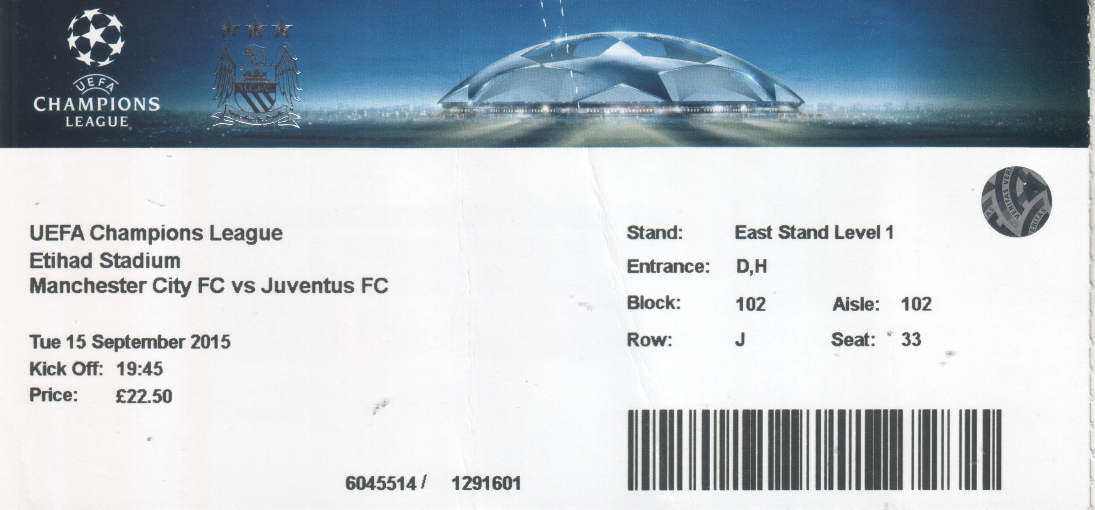 uefa champions ticket