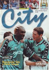 Manchester City v Derby County Worthington Cup 2nd Round 2nd Leg 1998/ ...